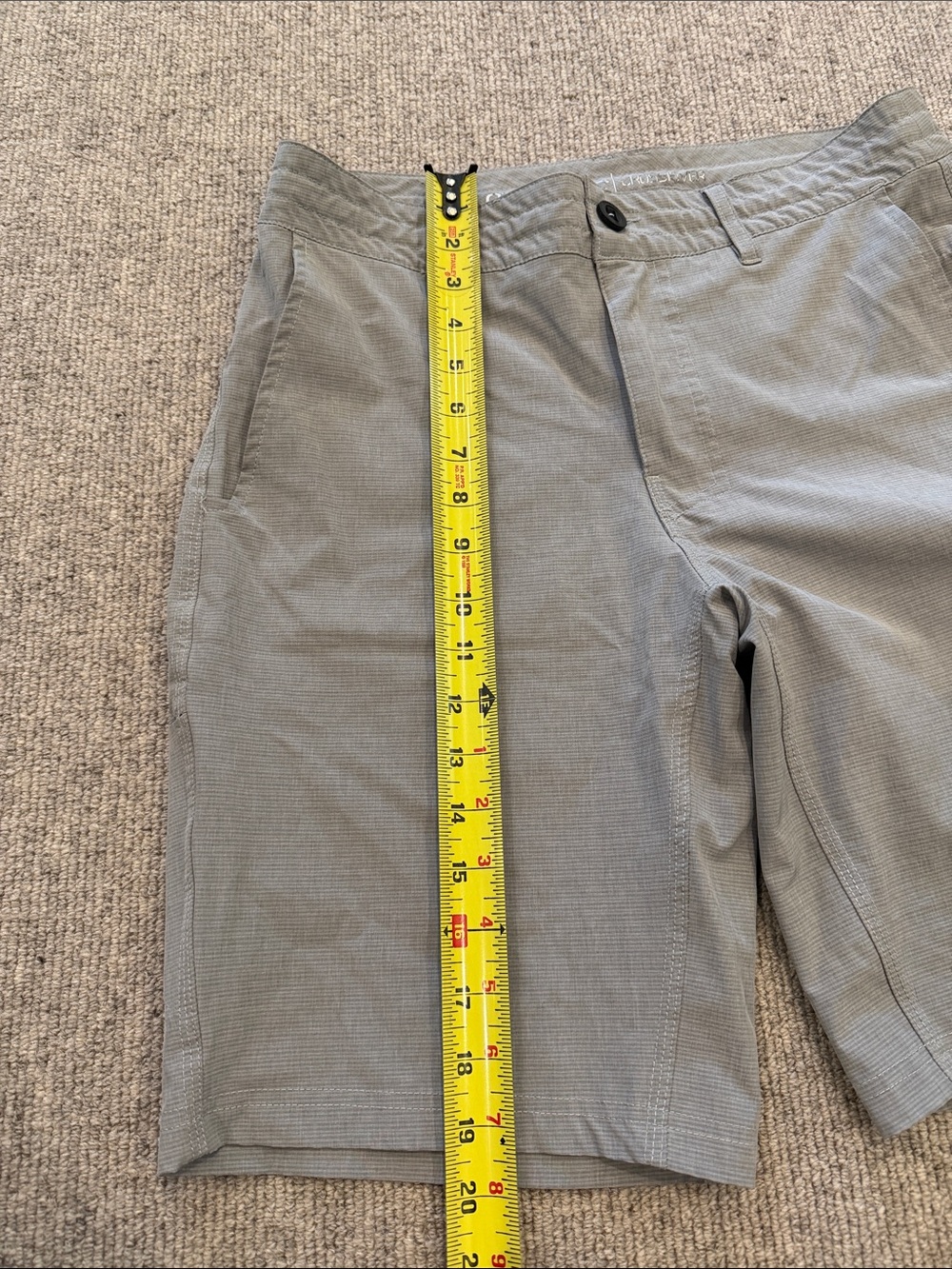 O'NEILL CROSSOVER HYBRID LIGHTWEIGHT MENS GRAY CARGO BOARD SHORTS SIZE 30 WAIST - Picture 12 of 14